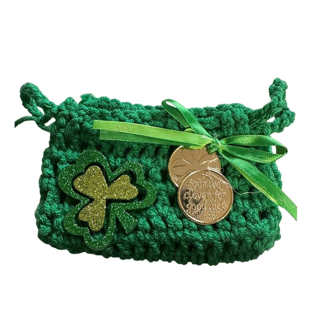 Handmade St. Patrick Day small Purse